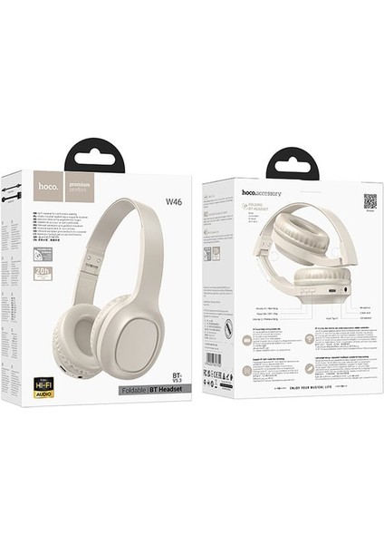 Hi-Fi Yüksek Ses Bluetooth 5.3 Kablosuz Kulak Üstü Kulaklık