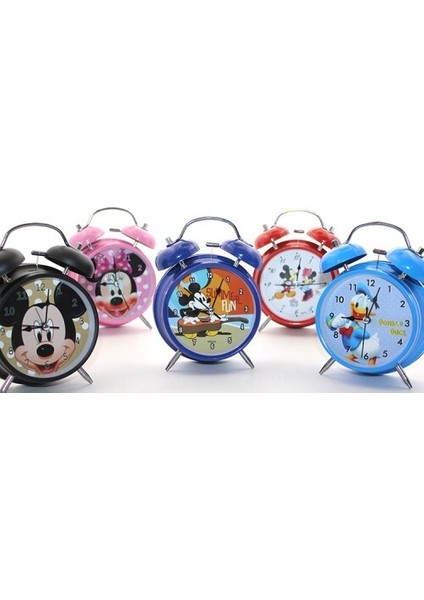 Kuromi, Hello Kitty, Mickey Mouse Masa Üstü Çalar Saat