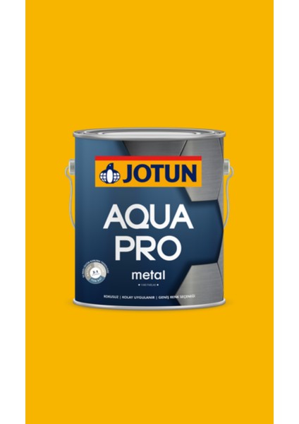 Aqua Pro Ral 1023 Verkehrsgelb Metal Boyası 0,9 Lt