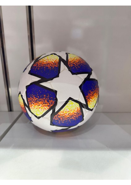 Futbol Topu Şampiyonlar Ligi Sert Zemin Halı Saha Futbol Topu Dikişsiz Özel Yapım No:5