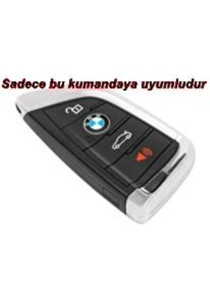 Lüx Bmw F15 G20 F48 F39 X5 X6 Üçgen Tip Gri Renk Silikon Anahtar Kılıfı 1.ci Kalite