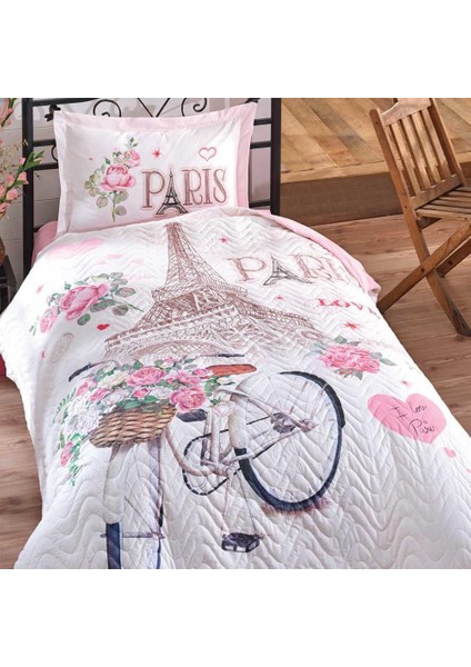 Ranforce Dört Mevsim Set T.k. Paris Love V1 Pembe