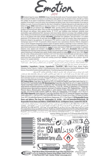 Bliss & Joy Kadın Deodorant Tanışma Seti 2x150 ml