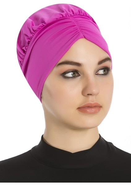 Büzgülü Deniz Havuz Bone R-1001 PEMBE02 modelleri