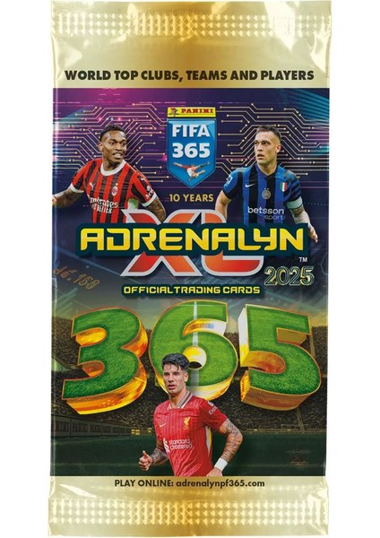 Fıfa 365 2025 Trading Card Futbolcu Kartları 1 Kutu (50 Paket)