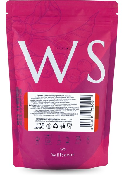 Special Blend Arabica (Çekirdek Kahve) 250 gr modelleri