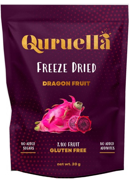 Freeze Dried Kurutulmuş Ejder Meyvesi 20 gr.