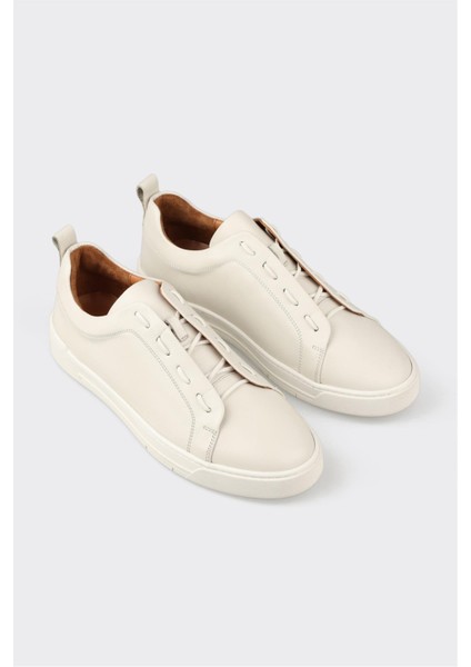 Ekru Deri Erkek Günlük Ayakkabı fiyatları