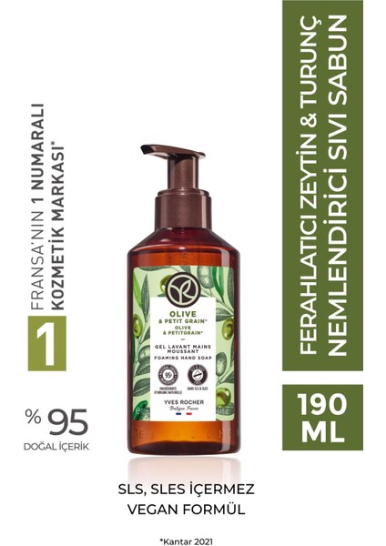 Sıvı Sabun- Ferahlatıcı Zeytin Turunç- 190ml-90406