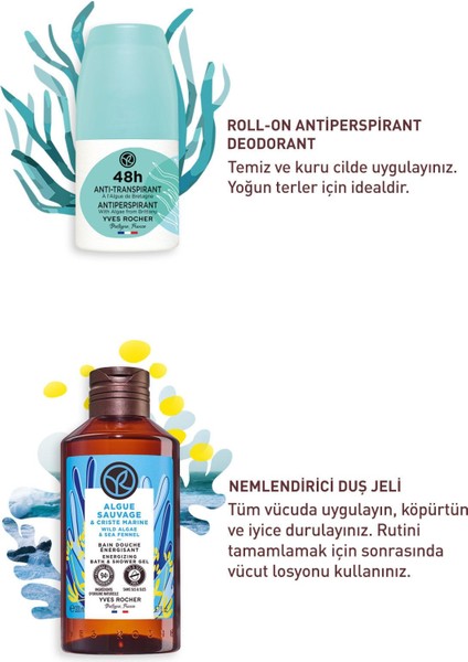Okyanus Algleri Roll-On Ve Duş Jeli Banyo Setı-9916816