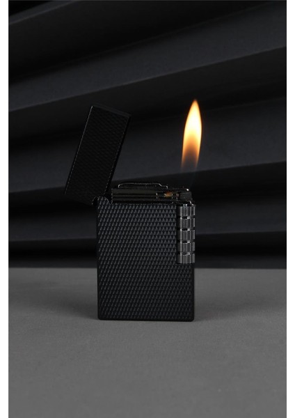 Kabartmanlı Işlemli Desenli Siyah Gazlı Çakmak - 25CAK110TA05 fiyatları