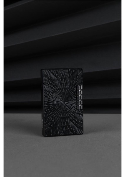 Kabartmanlı Işlemli Desenli Siyah Gazlı Çakmak - 25CAK110TB06 fiyatları