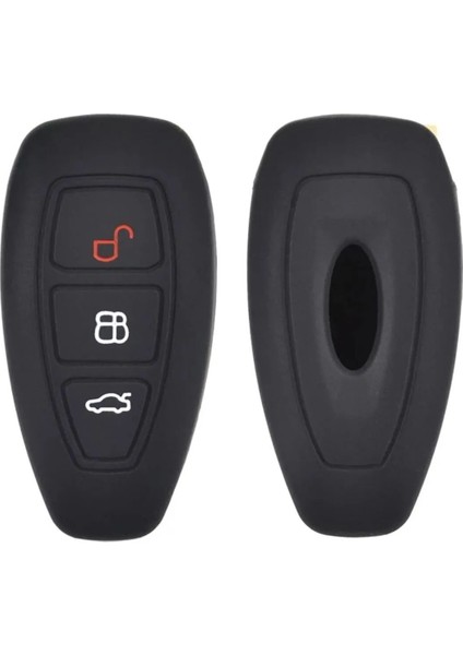 Ford Focus Fiesta Kuga Mondeo Bmax Cmax Smax Silikon Anahtar Kılıfı