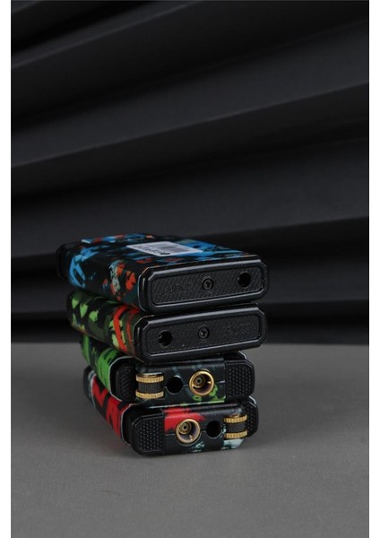 Çift Alevli Özel Tasarım Pürmüz ve Normal Ateş Turuncu Gazlı Çakmak - 25CAK131M08 fiyatları