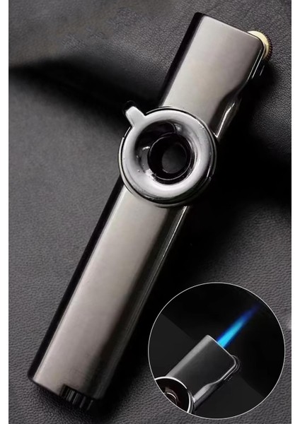 Koyu Gri Gazlı Torch Pürmüz Çakmak SMC454MR04