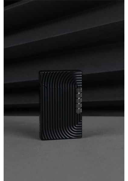 Kabartmalı Geometrik Desenli Siyah Gazlı Çakmak - 25CAK110TA01 modelleri