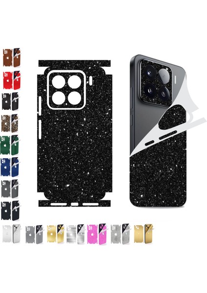 Xiaomi 15 Mi 15 Için 360 Full Arka Kaplama Koruma Sticker Kılıfsız Kullanım - 14 Farklı Renk