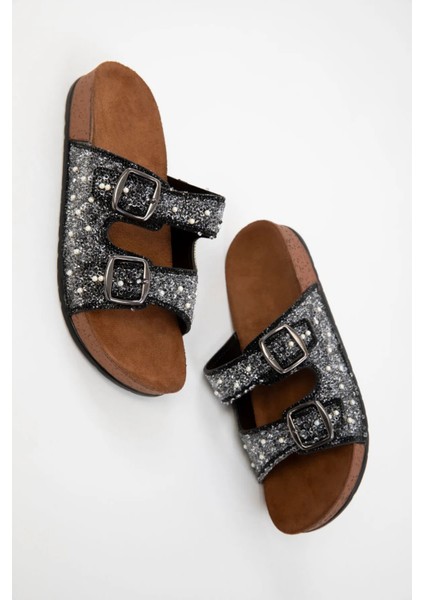 Yazlık Kadın Ortopedik Taşlı Havuz Günlük Çift Tokalı Terlik fırsatları