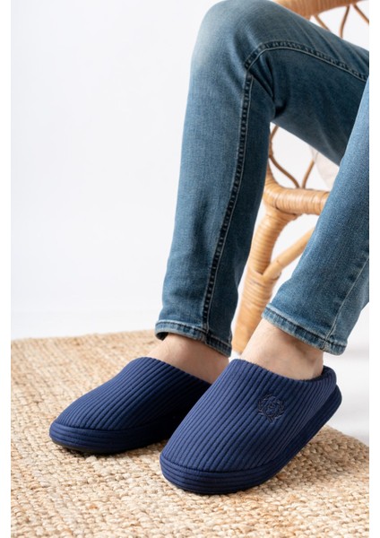 Unisex Nakışlı Kadife Ev Terliği modelleri