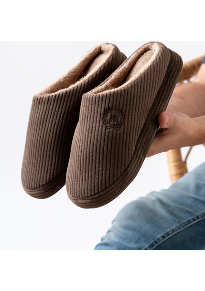 Unisex Nakışlı Kadife Ev Terliği fiyatları