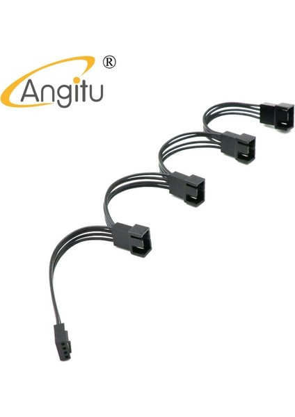 Angitu 3pin Fan 4pin Pwm Fan Güç Bölücü Kablosu (Yurt Dışından) modelleri