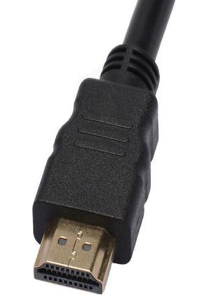 En Kablo HDMI Uyumlu Ayırıcı Kablo 1 Erkek - Çift HDMI 2 Dişi Y Ayırıcı Adaptör HDMI Hd LED LCD Tv 30 cm (Yurt Dışından)