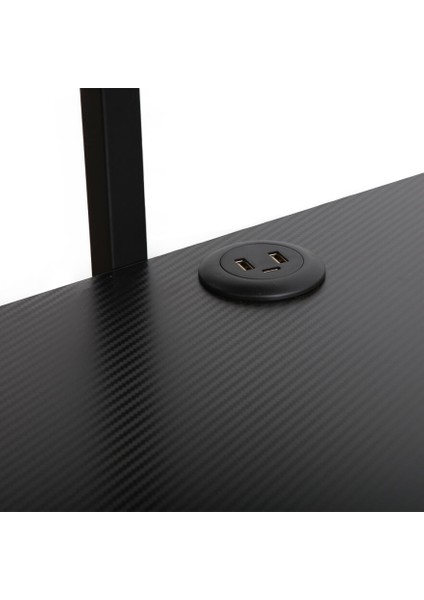 Adore Gaming Commander Oyuncu Masası Rgb Carbon Fiber - Siyah 160X75X49-56 cm fiyatları