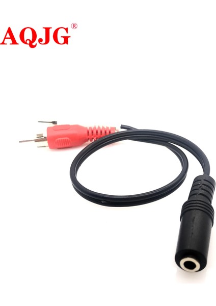 Evrensel 3.5mm Stereo Dişi Jack 2 Rca Erkek Fiş Adaptörü Kulaklık Y Ses Kablosu Kulaklık Uzatma Kablosu Rca Ses Kablosu (Yurt Dışından) modelleri