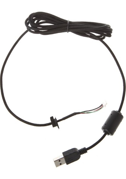 Logitech G9 G9X Için 2 M Dayanıklı Naylon Örgülü Hat USB Fare Kablosu Kablosu (Yurt Dışından) modelleri