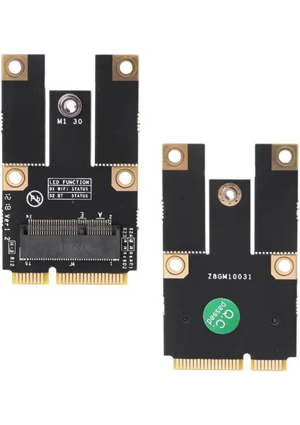 Yeni M.2 Ngff Anahtar A'dan Mini Pcı-E Adaptörüne Pcı Express Kablosuz Wifi Kart Adaptörü (Yurt Dışından)
