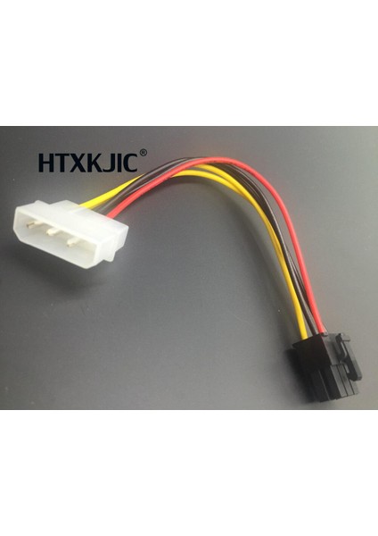 6pin Sata - 4pin Güç Kablosu Adaptör Konnektörü 6 P Pcı-E Pcı Express Adaptör Grafik Ekran Kartı Pc Için (Yurt Dışından)