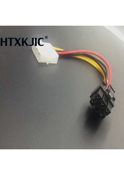 6pin Sata - 4pin Güç Kablosu Adaptör Konnektörü 6 P Pcı-E Pcı Express Adaptör Grafik Ekran Kartı Pc Için (Yurt Dışından)