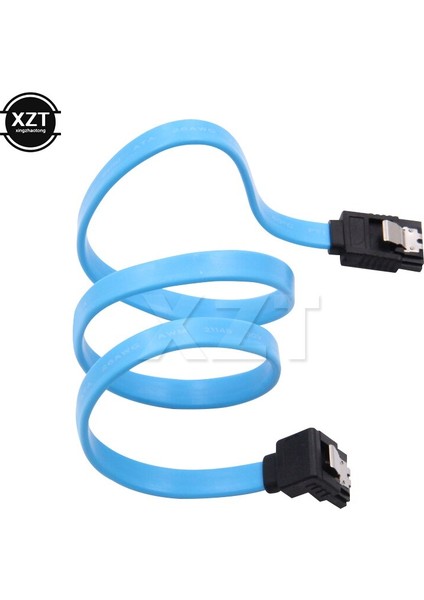 Yeni 45 cm Hızlı Hızlı Düz Sağ Açı 6 Gbps Sata 3.0 Kablo 6 Gb/s Sata Iıı Sata 3 Kablo Düz Veri Kablosu HDD SSD Için (Yurt Dışından)
