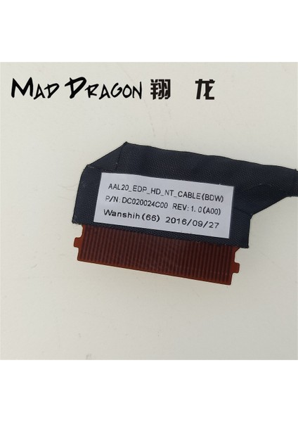Dizüstü Yenı Lvds LCD Edp Video Kablosu Dell Inspiron 15 5558 3558 5555 15UR N5558 N5559 N3558 V3549 0MC2TT MC2TT DC020024C00 (Yurt Dışından) modelleri