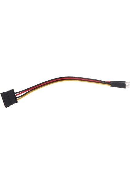 4-Pin Fdd Disket Erkek 15-Pin Sata Dişi Dönüştürücü Adaptör Güç Kablosu Kablosu R9UA (Yurt Dışından)