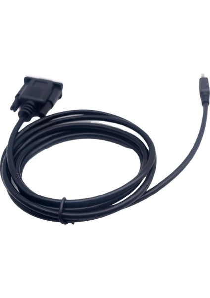 RS232 Db9 Dişi Mini USB 2.0 A Erkek Seri Kablo Adaptörü Dönüştürücü 6ft (Yurt Dışından)