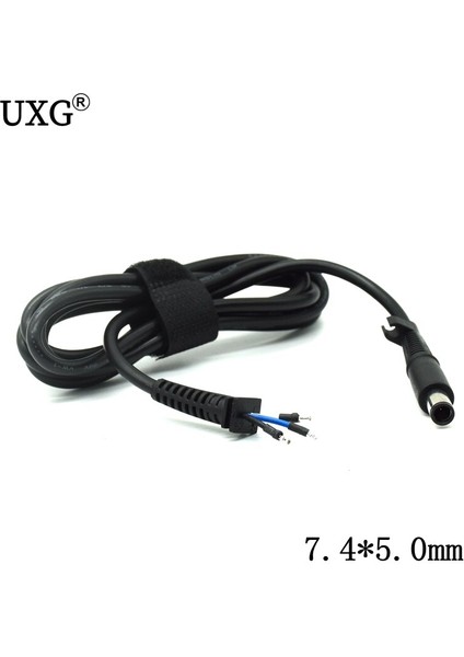 1.8m 7.4x5.0mm Dizüstü Bilgisayar Güç Konektörü Jakı Dc Fiş Adaptörü Şarj Cihazı Kablo Kordonu ile Merkezi Hp Dizüstü Bilgisayar Şarj Cihazı (Yurt Dışından)