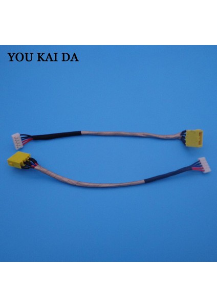 Yenı Dızüstü Bilgisayar Dc Güç Jack Kablosu Şarj Soketı Konnektörü Bağlantı Noktası Tel Kablosu Lenovo G700 Z710 G710 G700-5939 (Yurt Dışından)