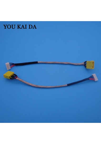 Yenı Dızüstü Bilgisayar Dc Güç Jack Kablosu Şarj Soketı Konnektörü Bağlantı Noktası Tel Kablosu Lenovo G700 Z710 G710 G700-5939 (Yurt Dışından)
