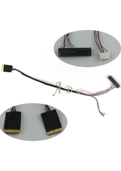 I-Pex 20474-030E-12 30PINS Pitch 0.4mm 1ch 6bit Lvds Kablo Ipad 1 Için 9.7-13.3 Inç LP097X02 Sla1 Sla2 Slaa LCD Ekran Paneli (Yurt Dışından)