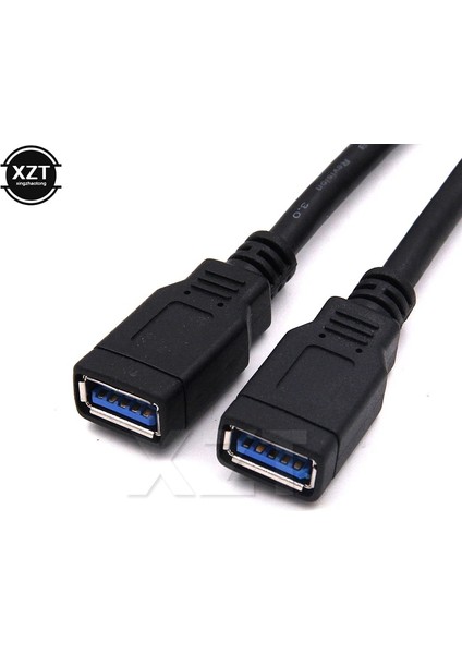 Çift USB 3.0 Bağlantı Noktaları Dişi Anakart 20 Pin Kutusu Başlık Pin Adaptör Kablosu USB 3.0 Bağlantı Kablosu (Yurt Dışından) fırsatları