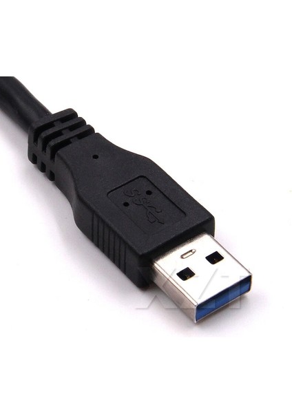 Yeni Sıcak Sata Veri Kablosu Usb2.0 + USB 3.0 Tip A'dan USB 3.0 A Erkek Y Kablo Konektörü Sabit Disk Için (Yurt Dışından)