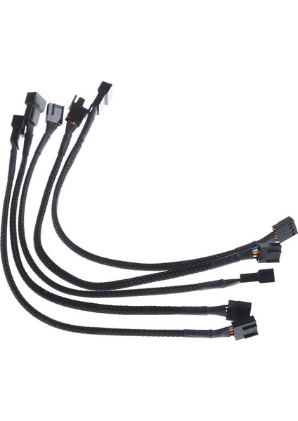 5 Adet Anakart Cpu 4 Pın Fan Uzatma Kabloları Pwm 4 P Adaptör Kablosu Bilgisayar Kasası Anakart 4 Pın Güç Kabloları ve Konnektörler (Yurt Dışından)