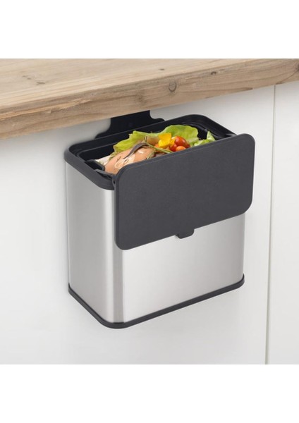 Simply Smart Dolap Içi Compact 5lt. Çöp Kovası Çelik
