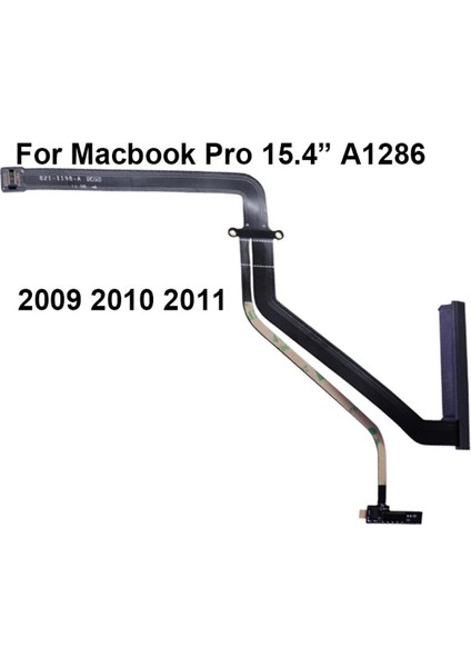 Macbook Pro 15.4 Için Yeni 821-1198-A Flex Kablo A1286 Sabit Disk HDD Kablosu 2009 2010 2011 Yılına Uyar (Yurt Dışından)