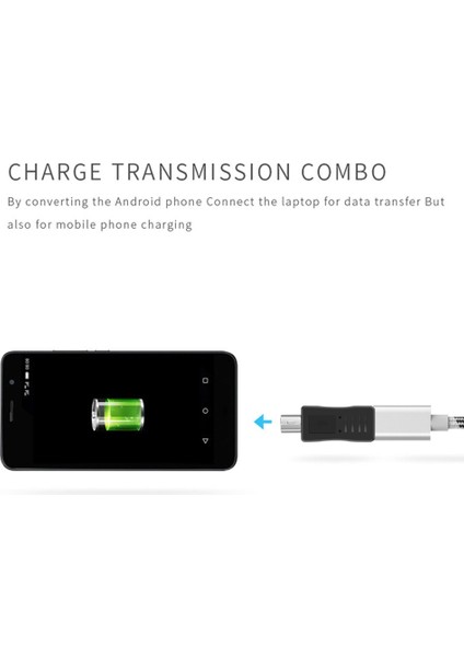 Kebidu 1 Adet Mikro USB Dişi Mini USB Erkek Adaptör Konnektör Dönüştürücü Adaptör Pc Telefonu Kabloları (Yurt Dışından)