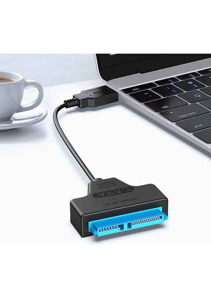 USB 3.0 - Sata7 + 15PIN Sabit Disk Kablosu Dönüştürücü Için 2 5 Inç SSD HDD Sabit Disk Sata 5 Gbps USB Kablosu Adaptörü Dönüştürücü Pc Için (Yurt Dışından)