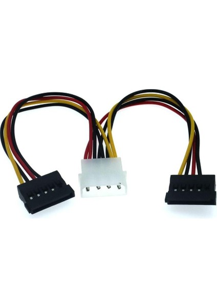 4-Pin Ide Molex Seri Ata 2 Sata Sabit Disk Güç Kablosu Adaptörü Erkek Otobüs Y Ayırıcı Hat Dönüştürücü En Iyi (Yurt Dışından)