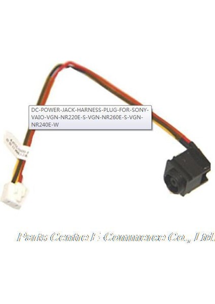 Sony Vgnnr Vgn-Nr 073-0001-3775A Dc Güç Jakı Şarj Kablosu Tel Kordon Konektörü (Yurt Dışından)
