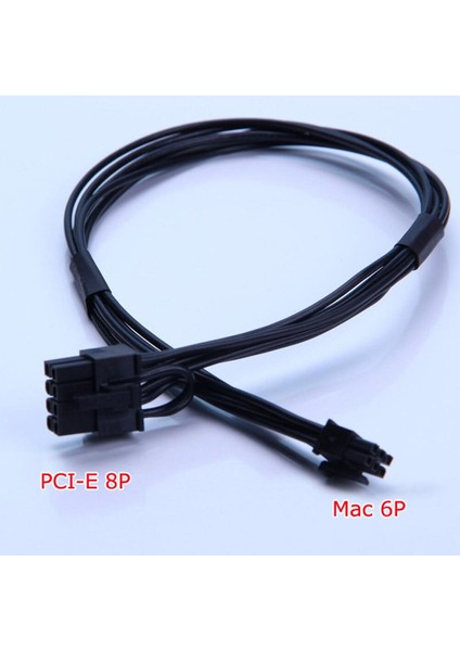Apple Mac Pro Için Yeni Mini 6-Pin 6pin Ila 8-Pin 8pin Pcıe Ekran Kartı Güç Kablosu (Yurt Dışından)